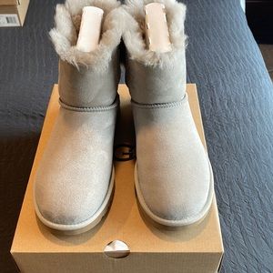 UGG Classic Double Bow mini boots